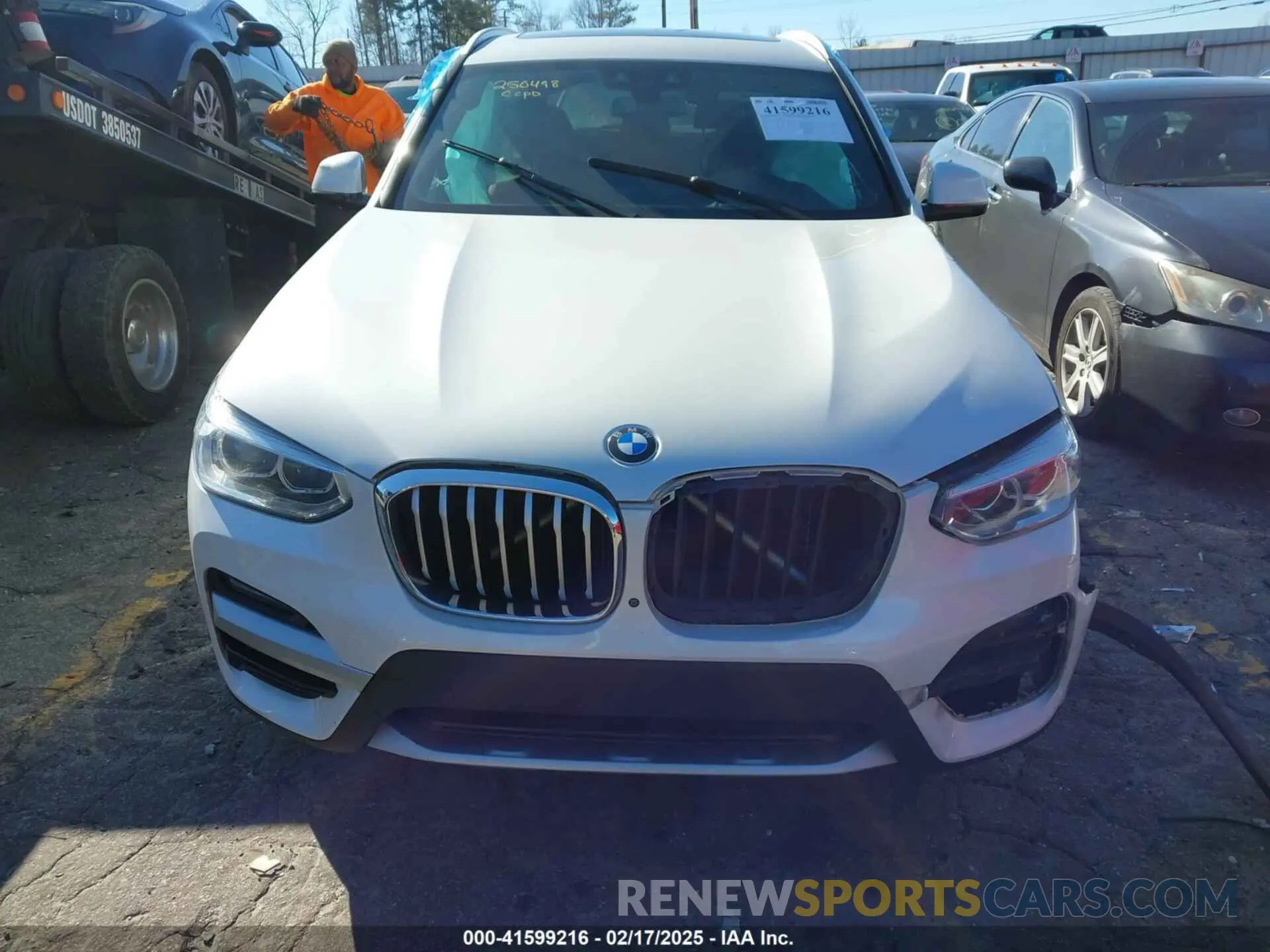 12 Фотография поврежденного автомобиля 5UXTY3C03M9H57528 BMW X3 2021