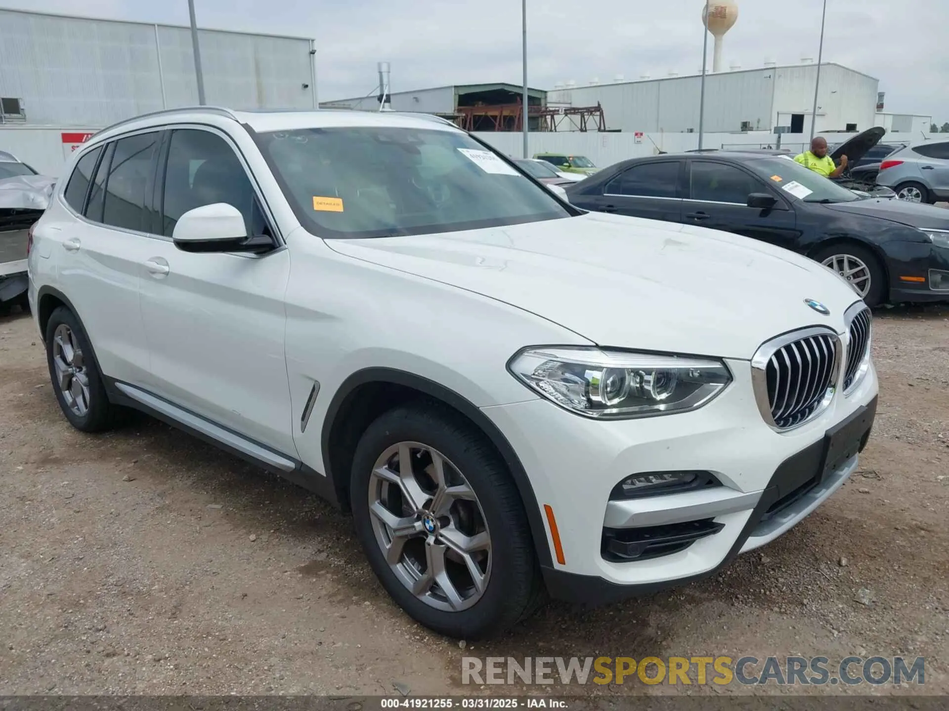1 Фотография поврежденного автомобиля 5UXTY3C04M9D81731 BMW X3 2021