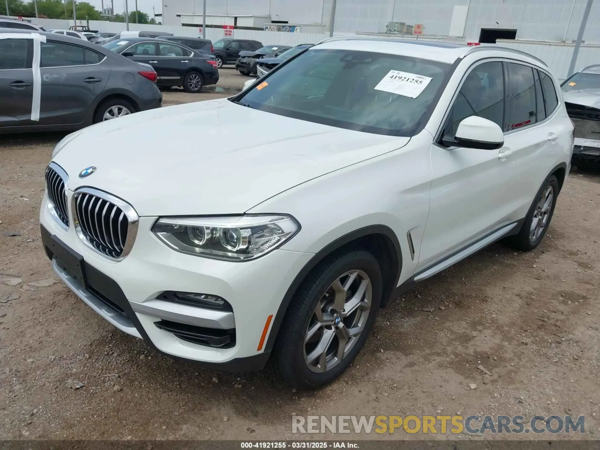 2 Фотография поврежденного автомобиля 5UXTY3C04M9D81731 BMW X3 2021