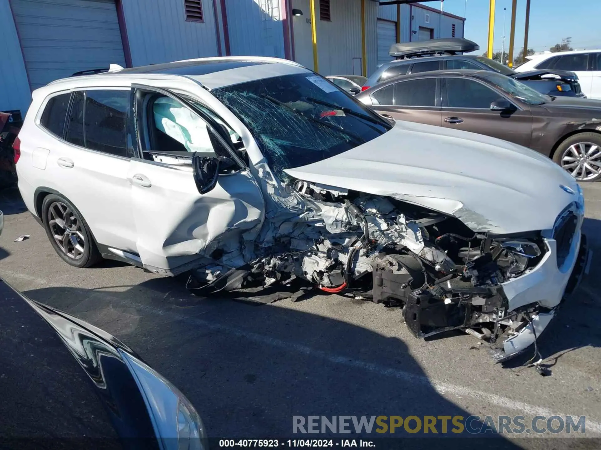 13 Фотография поврежденного автомобиля 5UXTY3C04M9H84740 BMW X3 2021