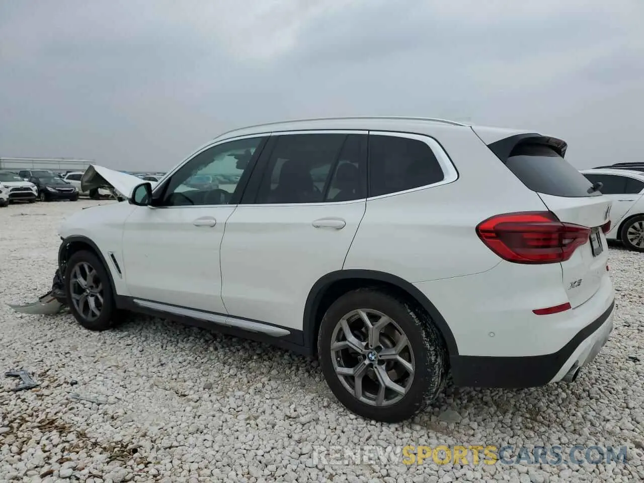 2 Photograph of a damaged car 5UXTY3C05M9E06782 BMW X3 2021