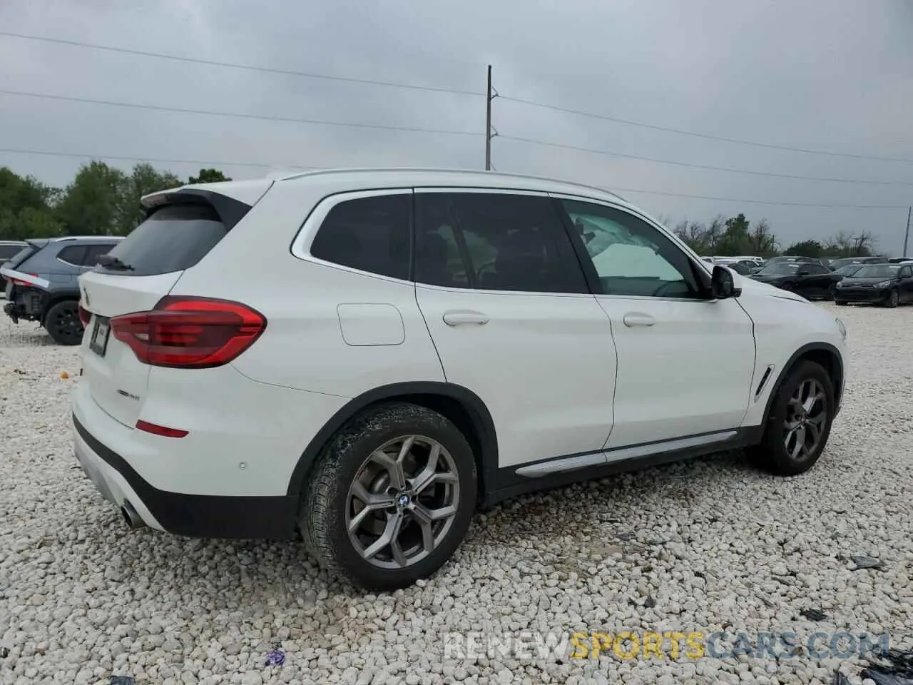 3 Photograph of a damaged car 5UXTY3C05M9E06782 BMW X3 2021