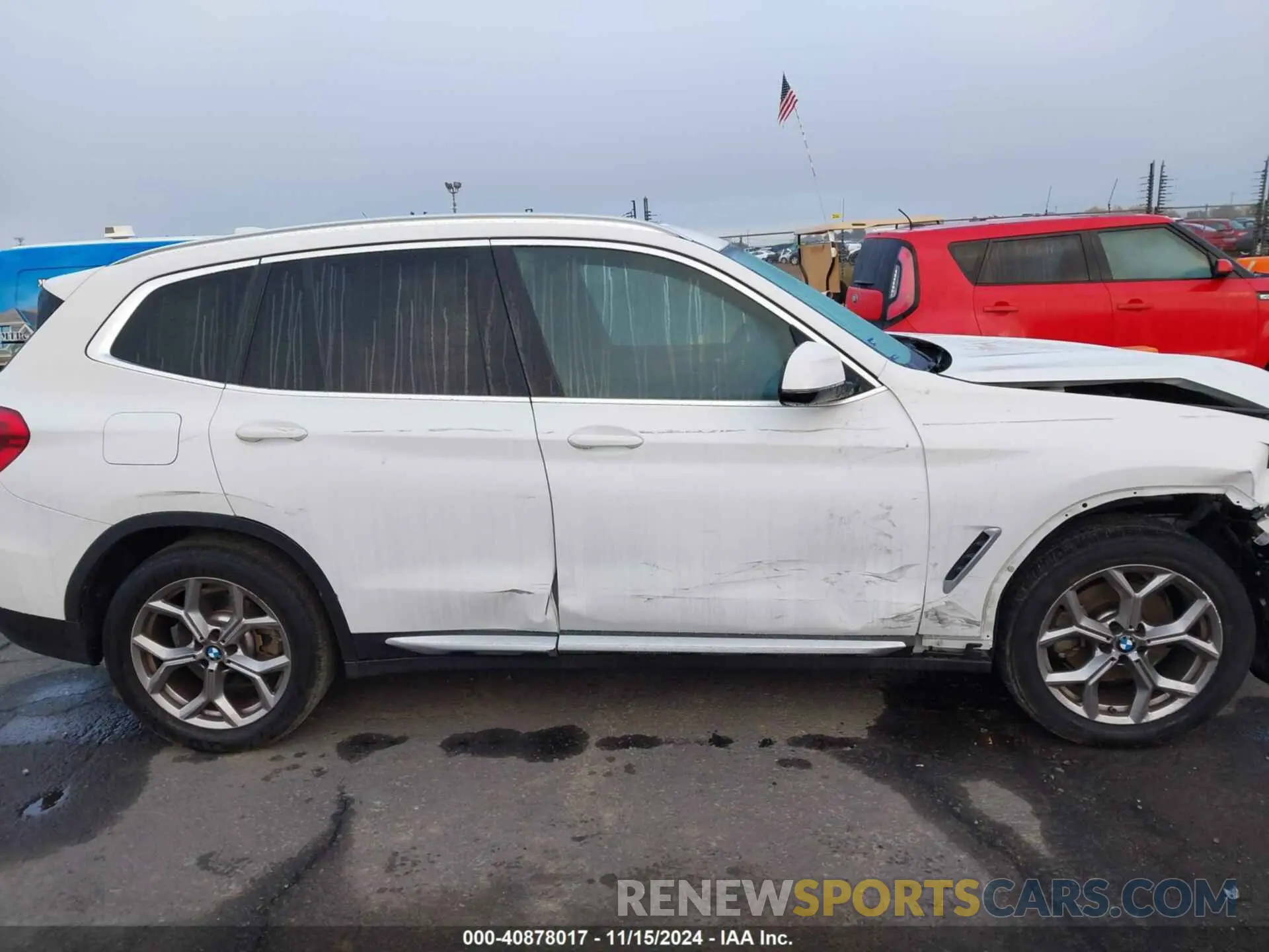 14 Photograph of a damaged car 5UXTY3C05M9H24837 BMW X3 2021