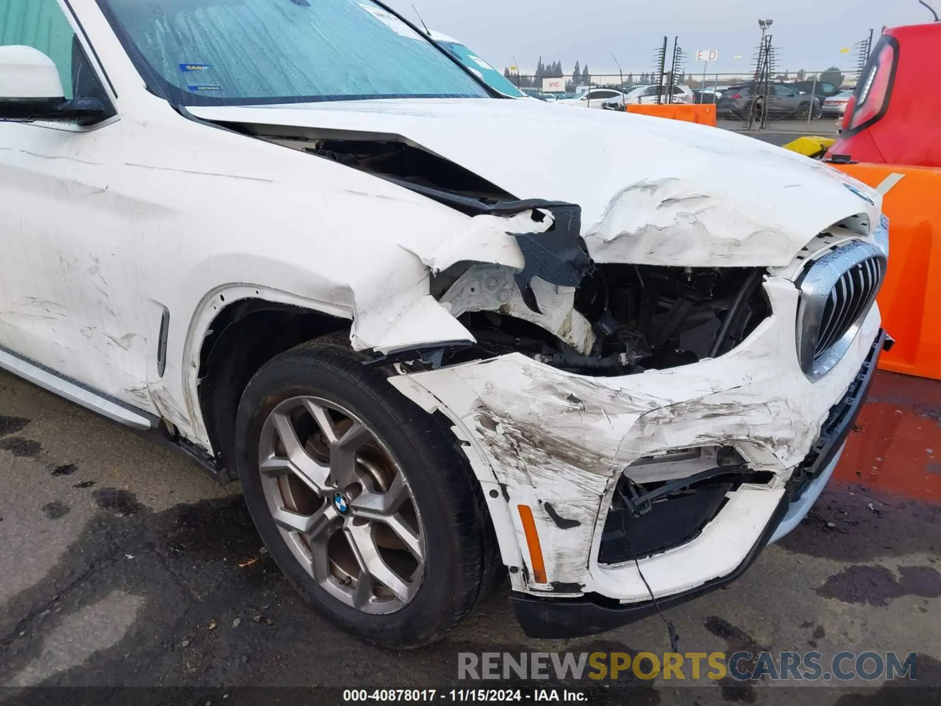 6 Photograph of a damaged car 5UXTY3C05M9H24837 BMW X3 2021