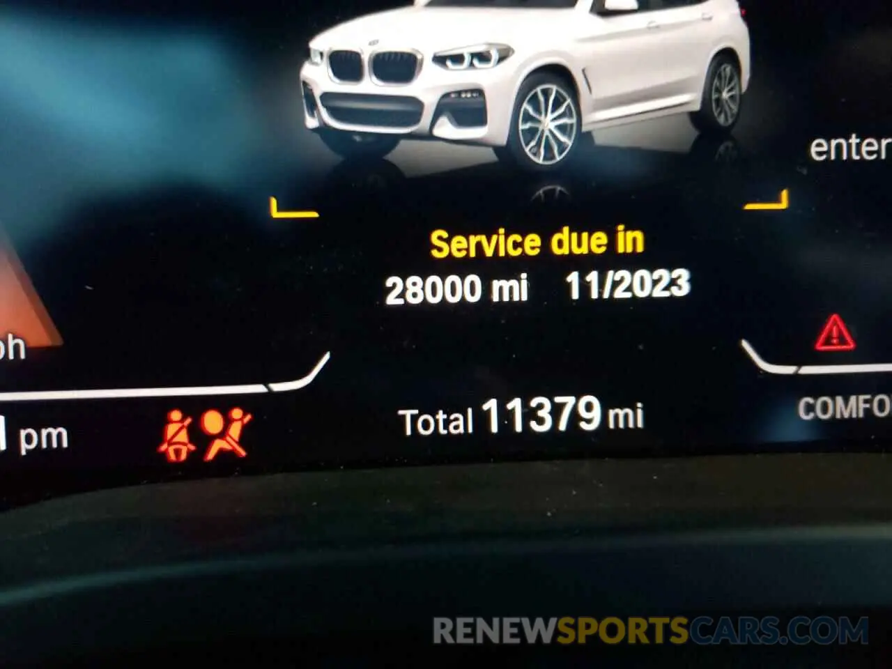 8 Photograph of a damaged car 5UXTY3C06M9E93091 BMW X3 2021