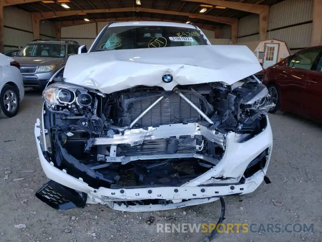 9 Photograph of a damaged car 5UXTY3C06M9E93091 BMW X3 2021