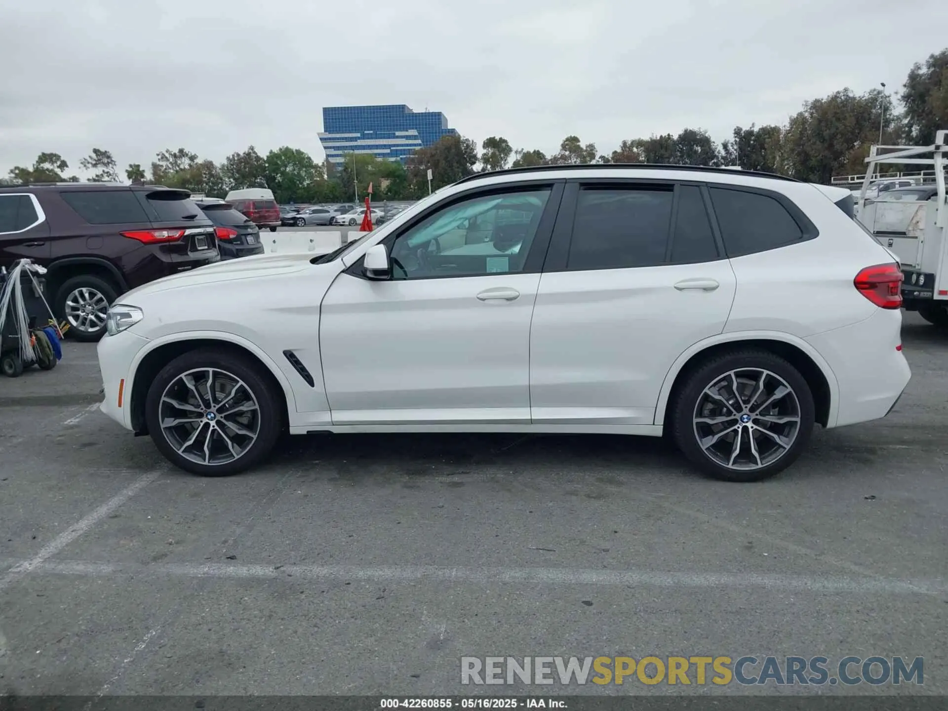 13 Photograph of a damaged car 5UXTY3C06M9G70867 BMW X3 2021