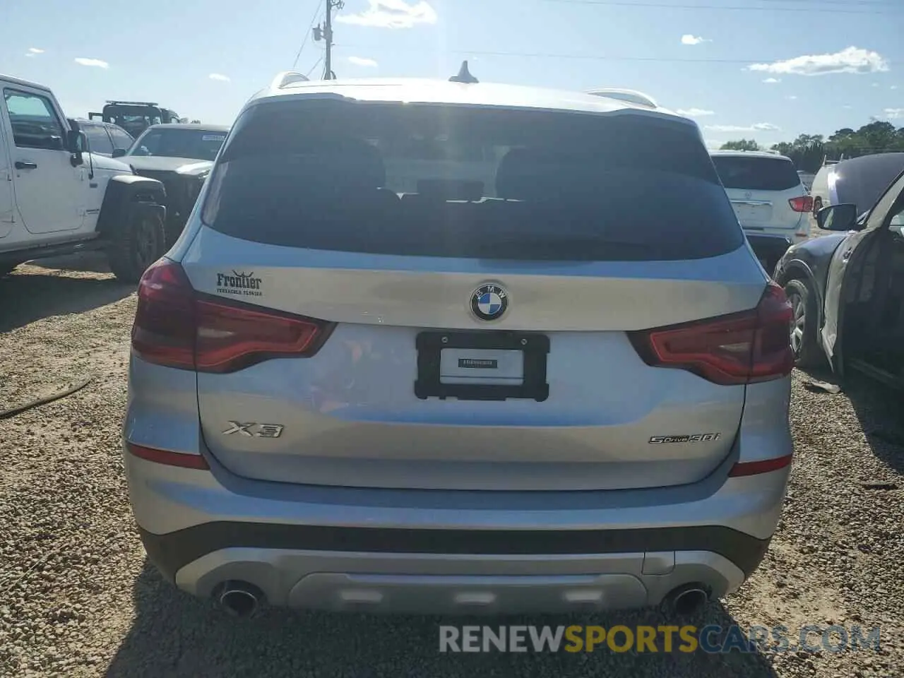 6 Фотография поврежденного автомобиля 5UXTY3C06M9H57474 BMW X3 2021