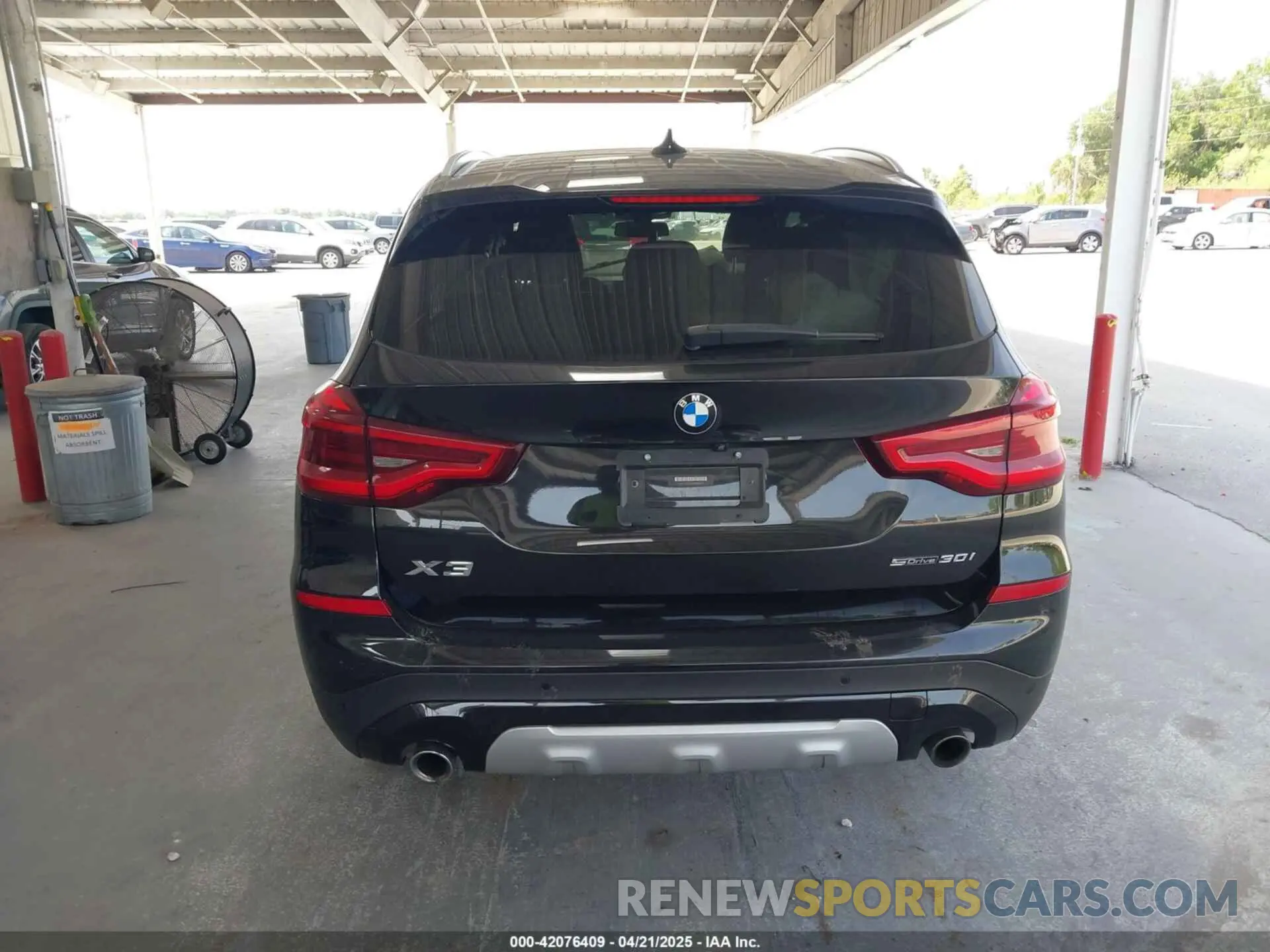 16 Фотография поврежденного автомобиля 5UXTY3C06M9H80074 BMW X3 2021