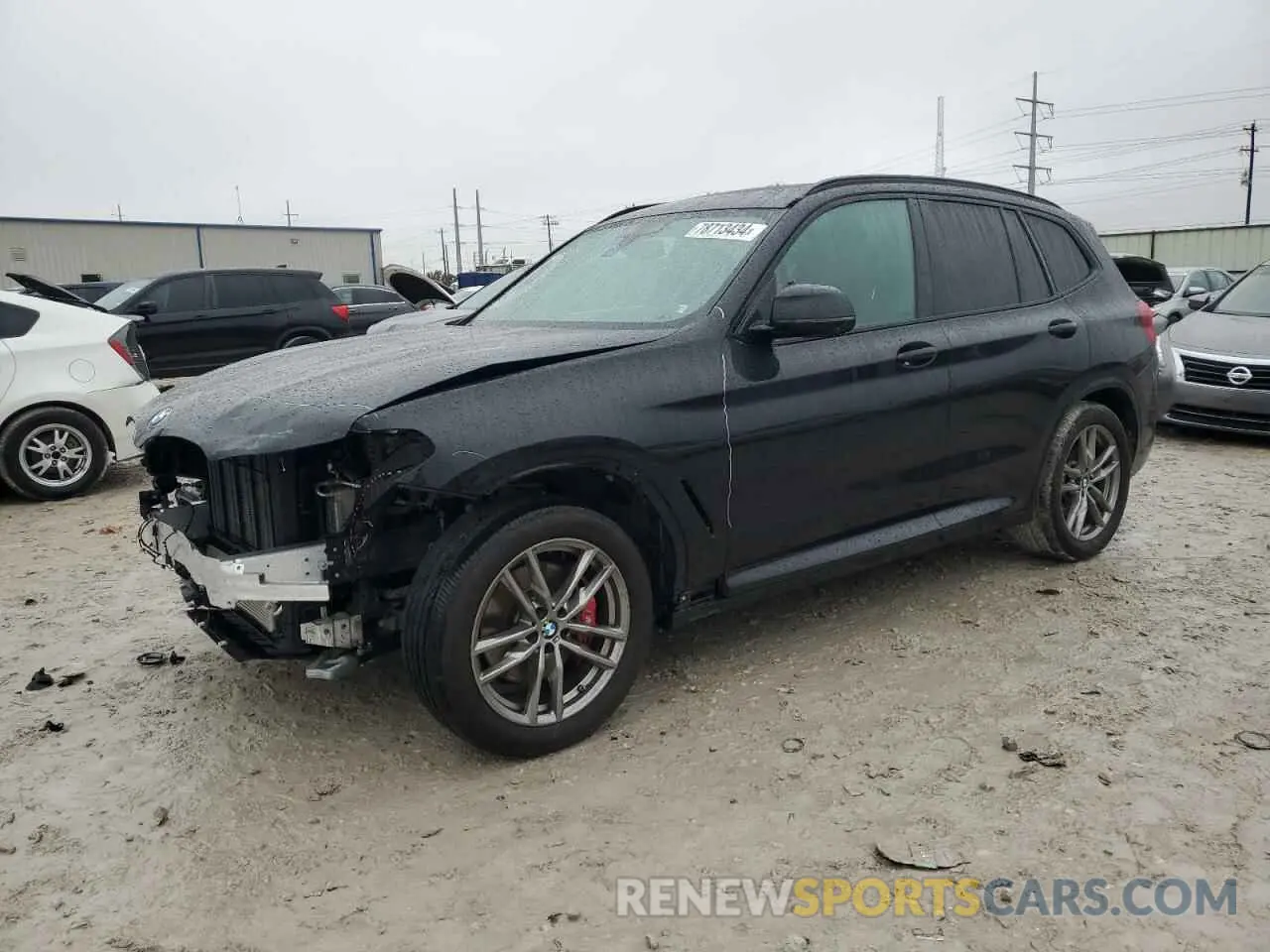 1 Photograph of a damaged car 5UXTY3C07M9D85143 BMW X3 2021