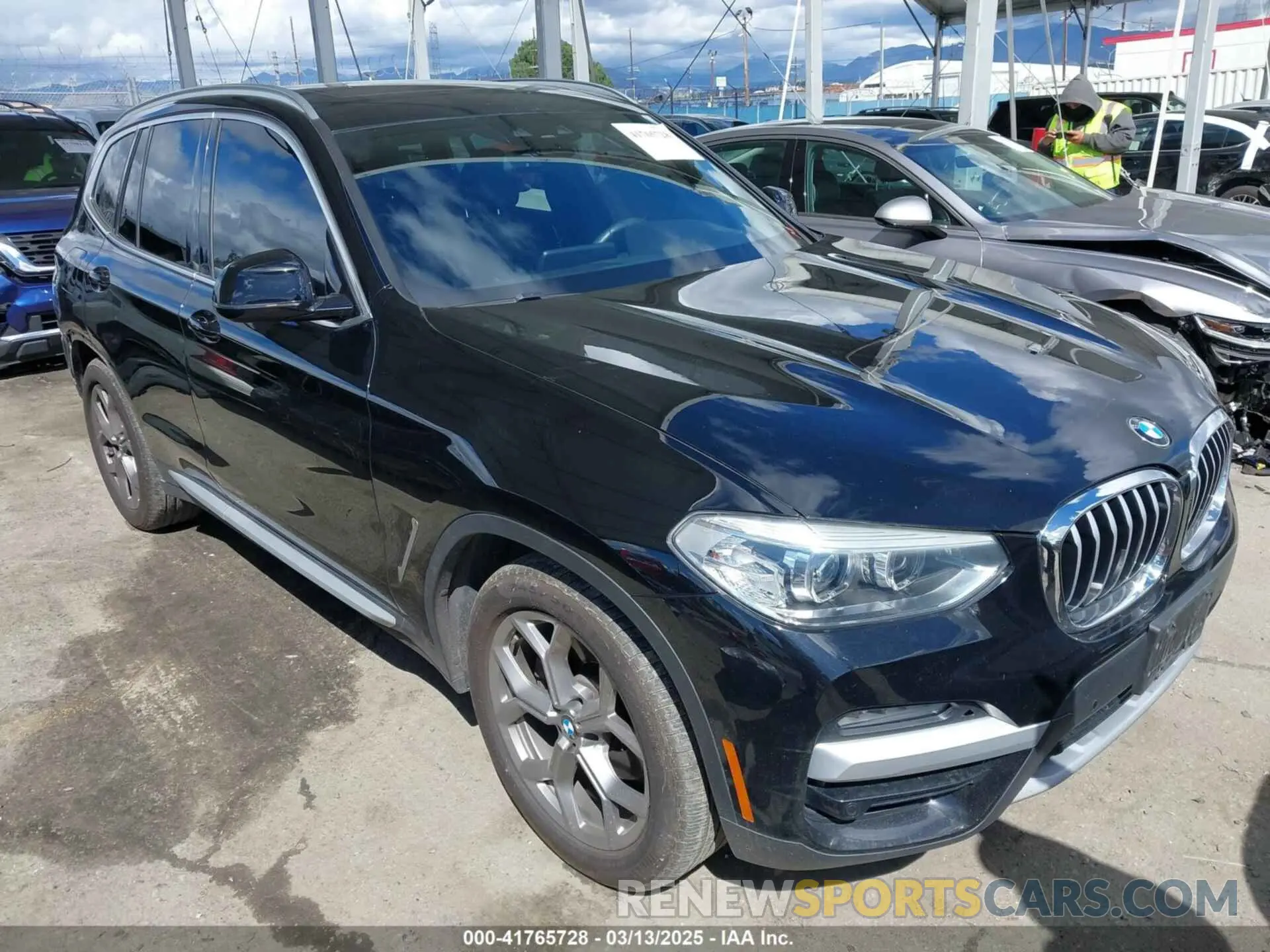 1 Фотография поврежденного автомобиля 5UXTY3C07M9G14775 BMW X3 2021