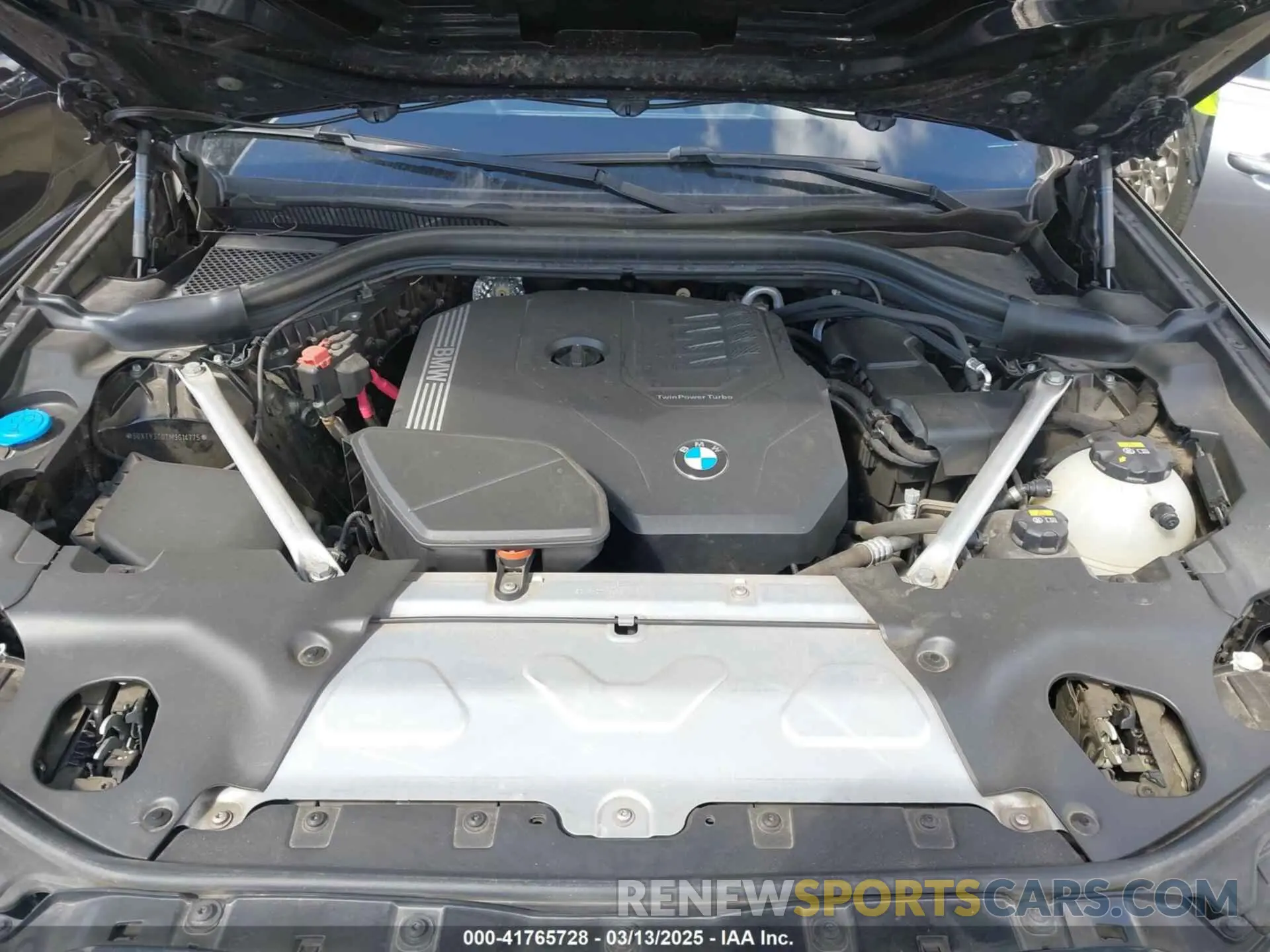 10 Фотография поврежденного автомобиля 5UXTY3C07M9G14775 BMW X3 2021