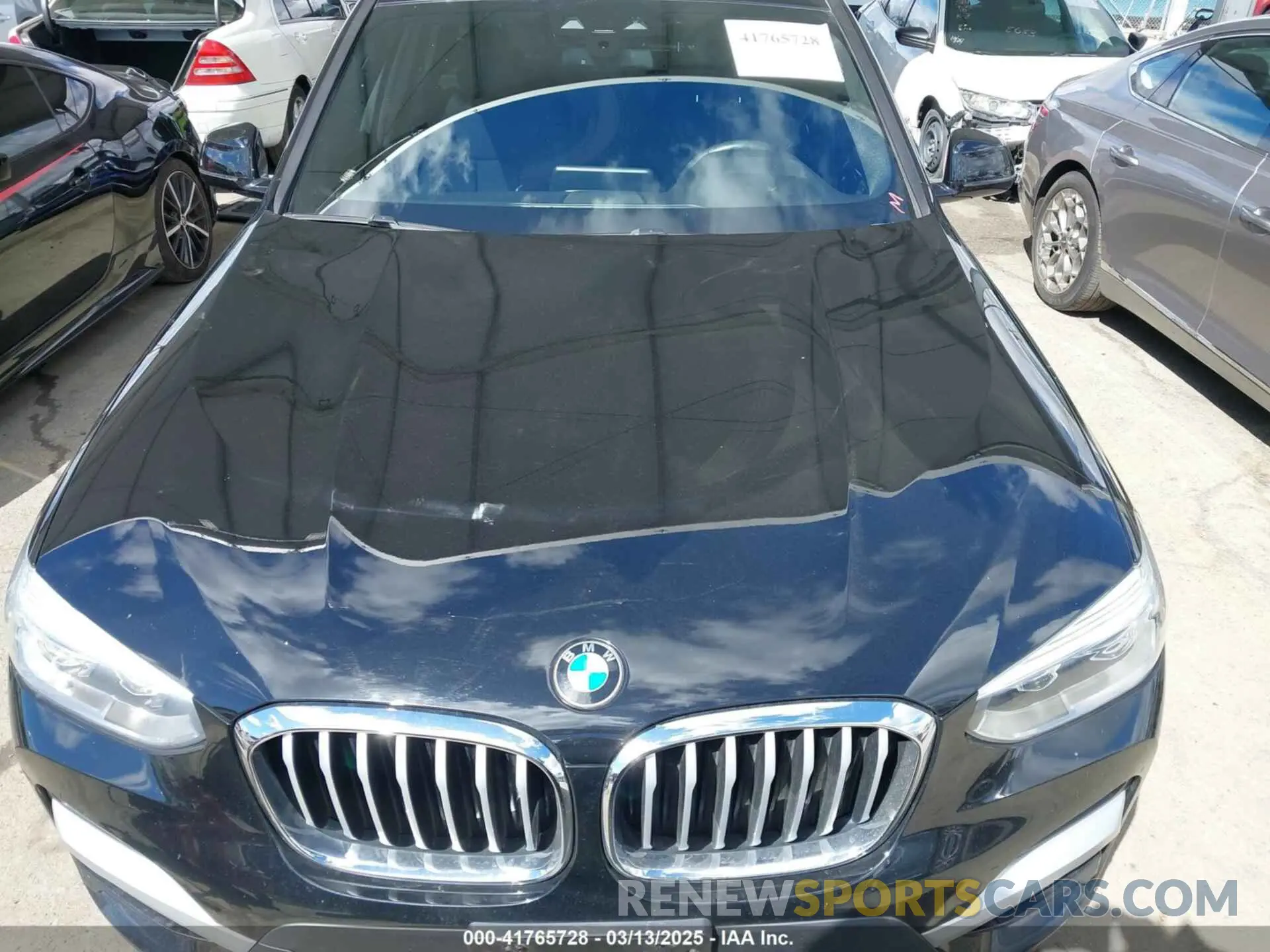 13 Фотография поврежденного автомобиля 5UXTY3C07M9G14775 BMW X3 2021