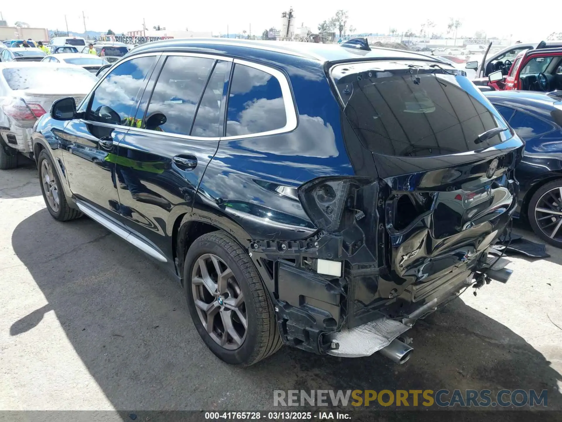 3 Фотография поврежденного автомобиля 5UXTY3C07M9G14775 BMW X3 2021