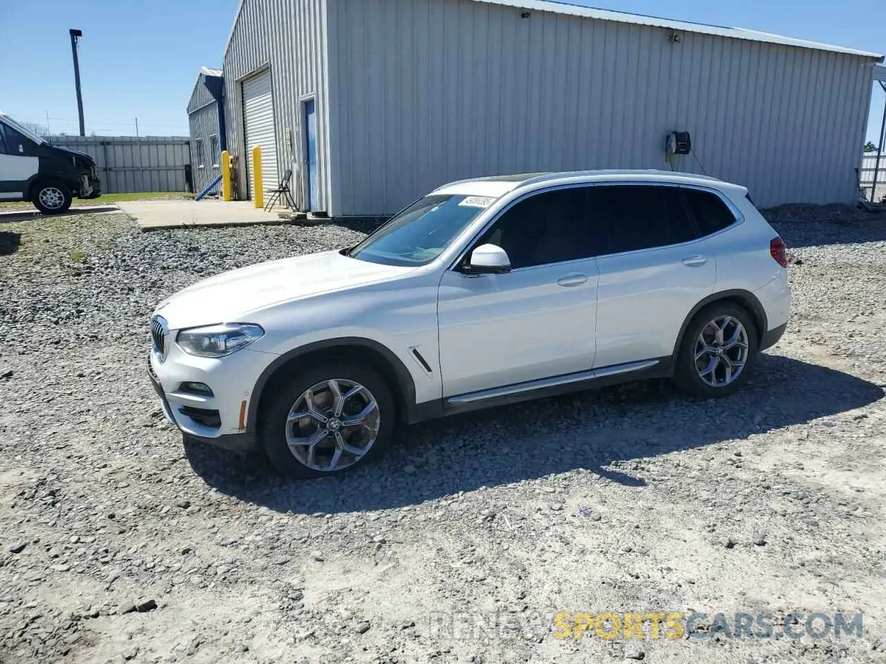 1 Photograph of a damaged car 5UXTY3C08M9D73308 BMW X3 2021