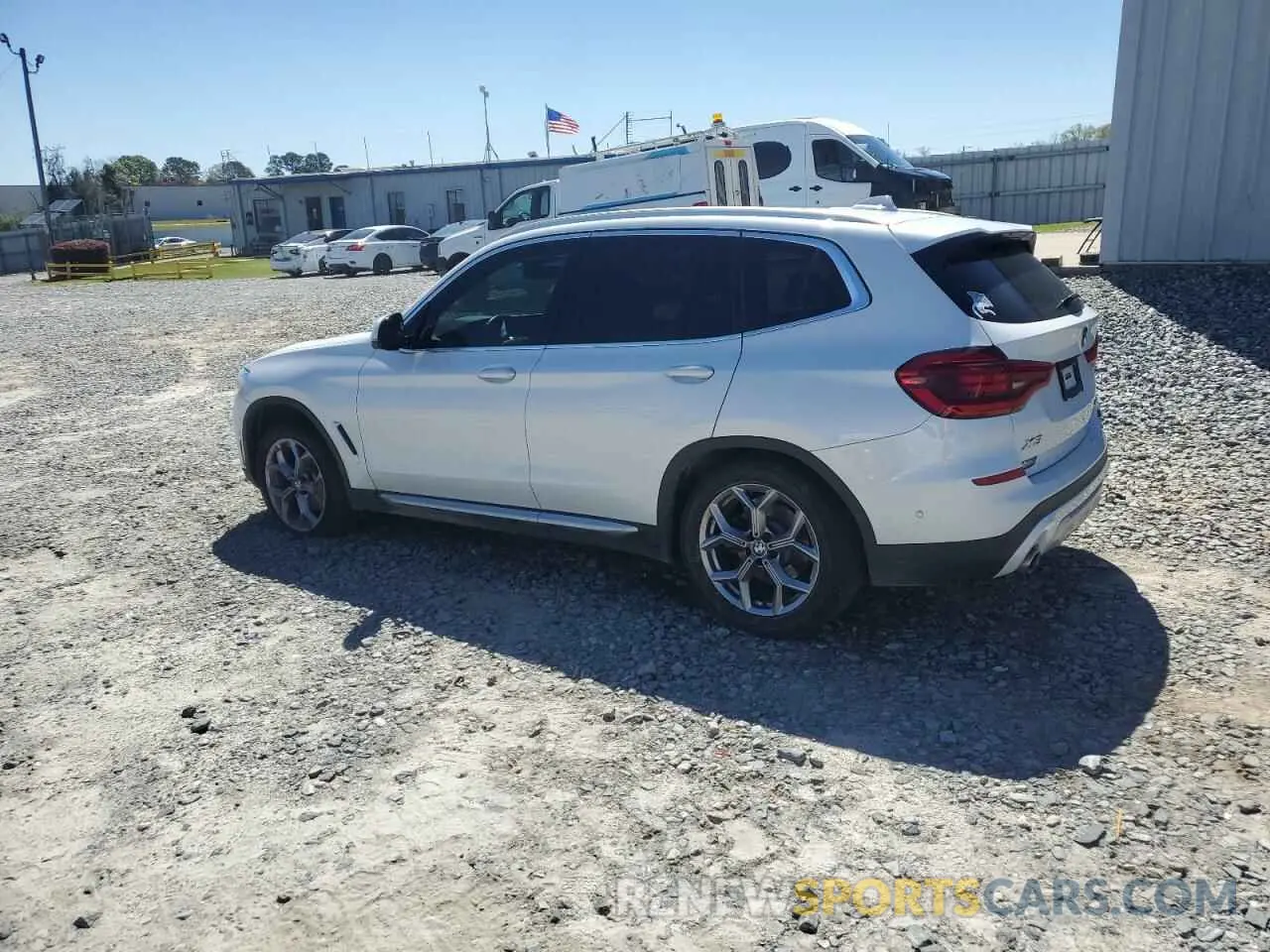 2 Photograph of a damaged car 5UXTY3C08M9D73308 BMW X3 2021