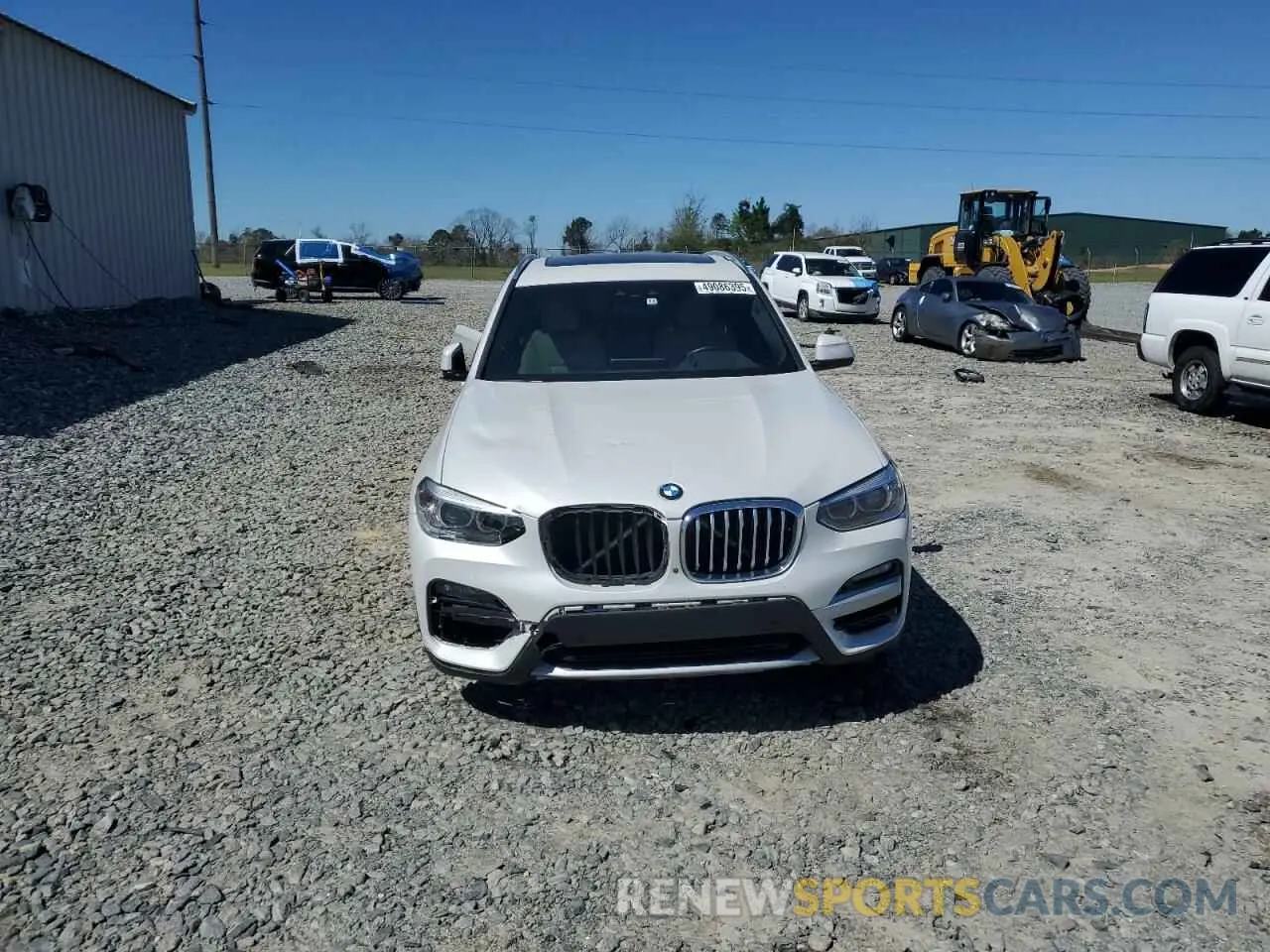 5 Photograph of a damaged car 5UXTY3C08M9D73308 BMW X3 2021