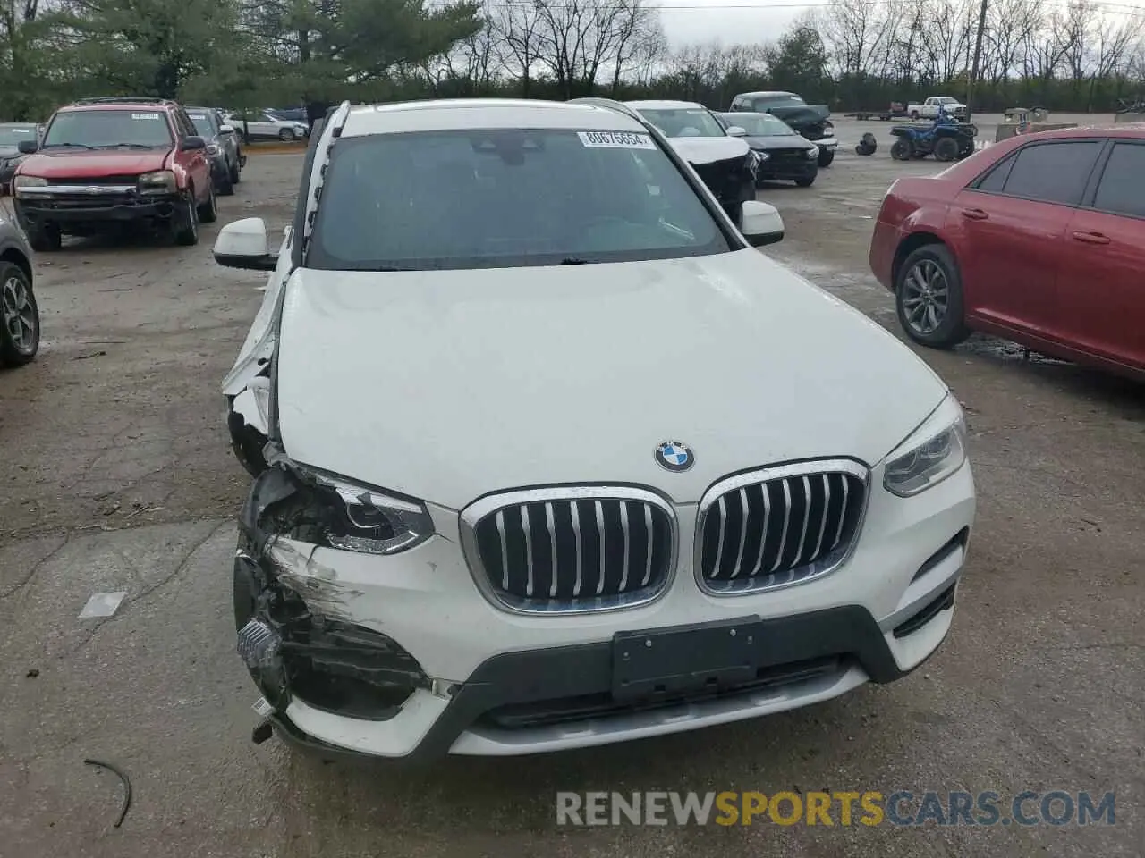 5 Photograph of a damaged car 5UXTY3C08M9E84568 BMW X3 2021