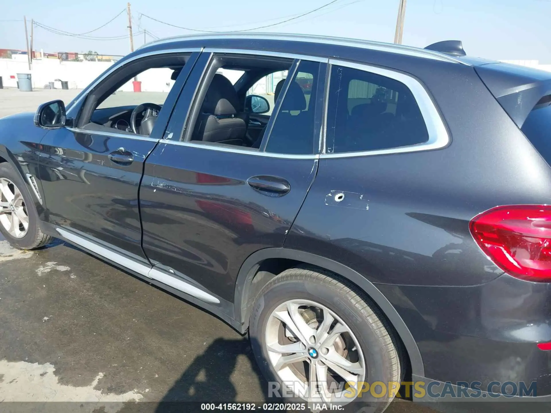 6 Фотография поврежденного автомобиля 5UXTY3C08M9G12128 BMW X3 2021