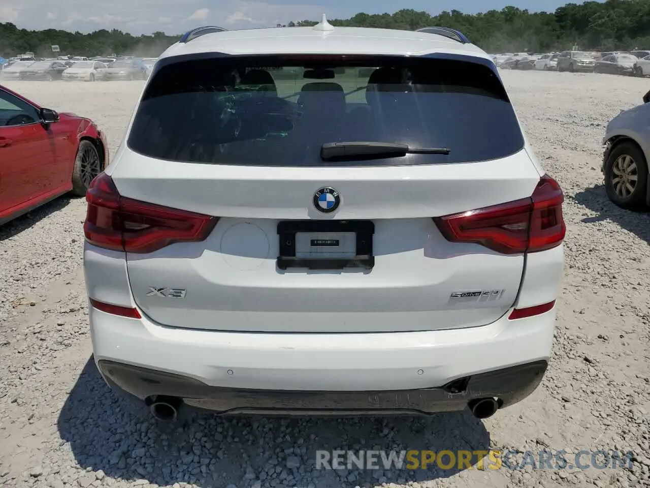 6 Фотография поврежденного автомобиля 5UXTY3C08M9H92792 BMW X3 2021