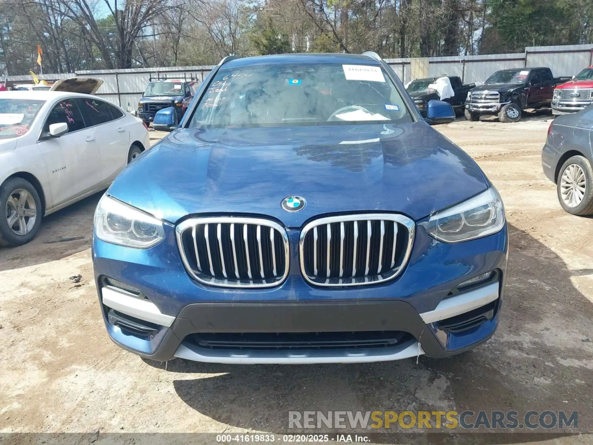 13 Photograph of a damaged car 5UXTY3C09M9E25058 BMW X3 2021