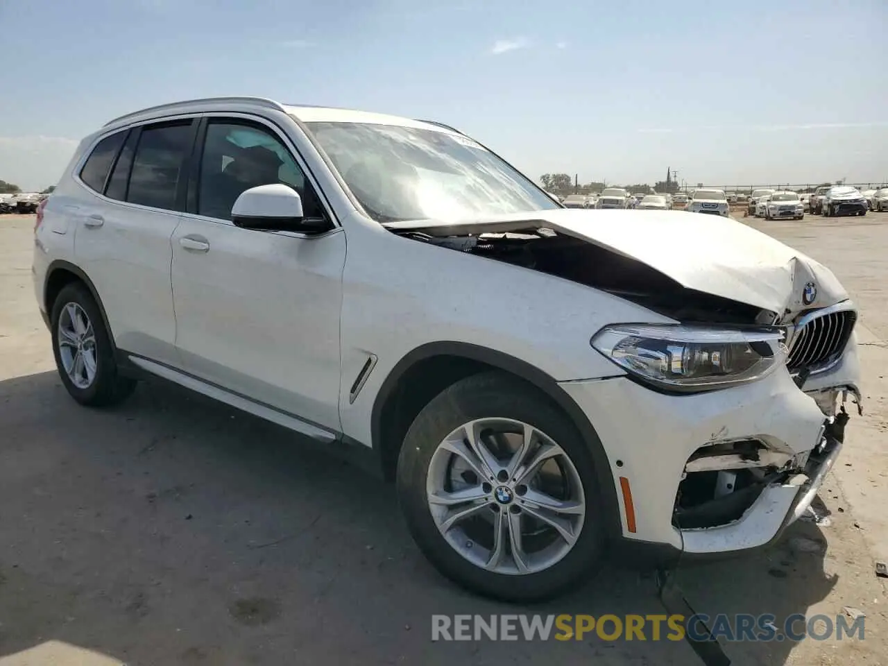 4 Photograph of a damaged car 5UXTY3C09M9F20946 BMW X3 2021
