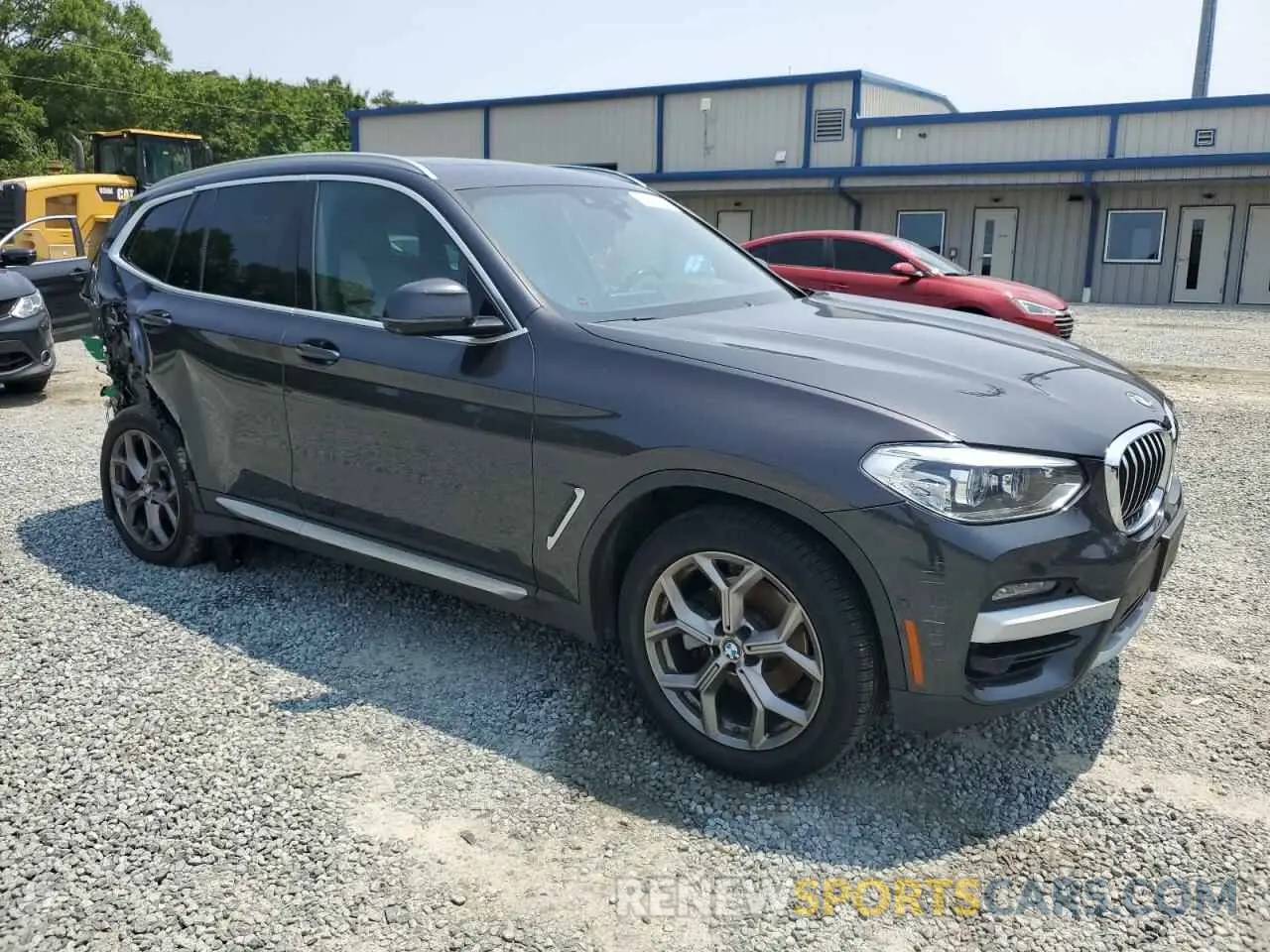 4 Photograph of a damaged car 5UXTY3C0XM9G11580 BMW X3 2021