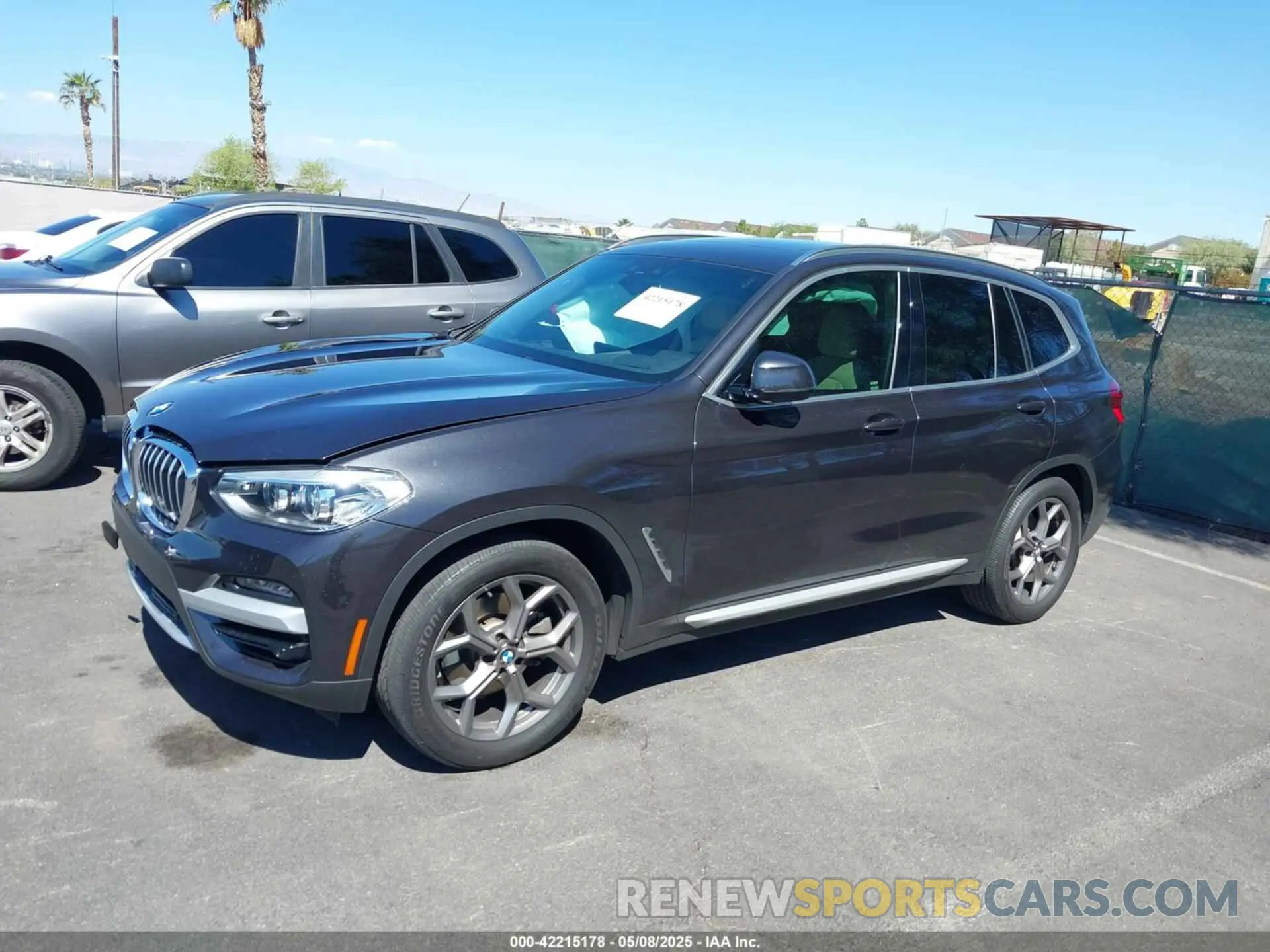 14 Photograph of a damaged car 5UXTY5C00M9E87427 BMW X3 2021
