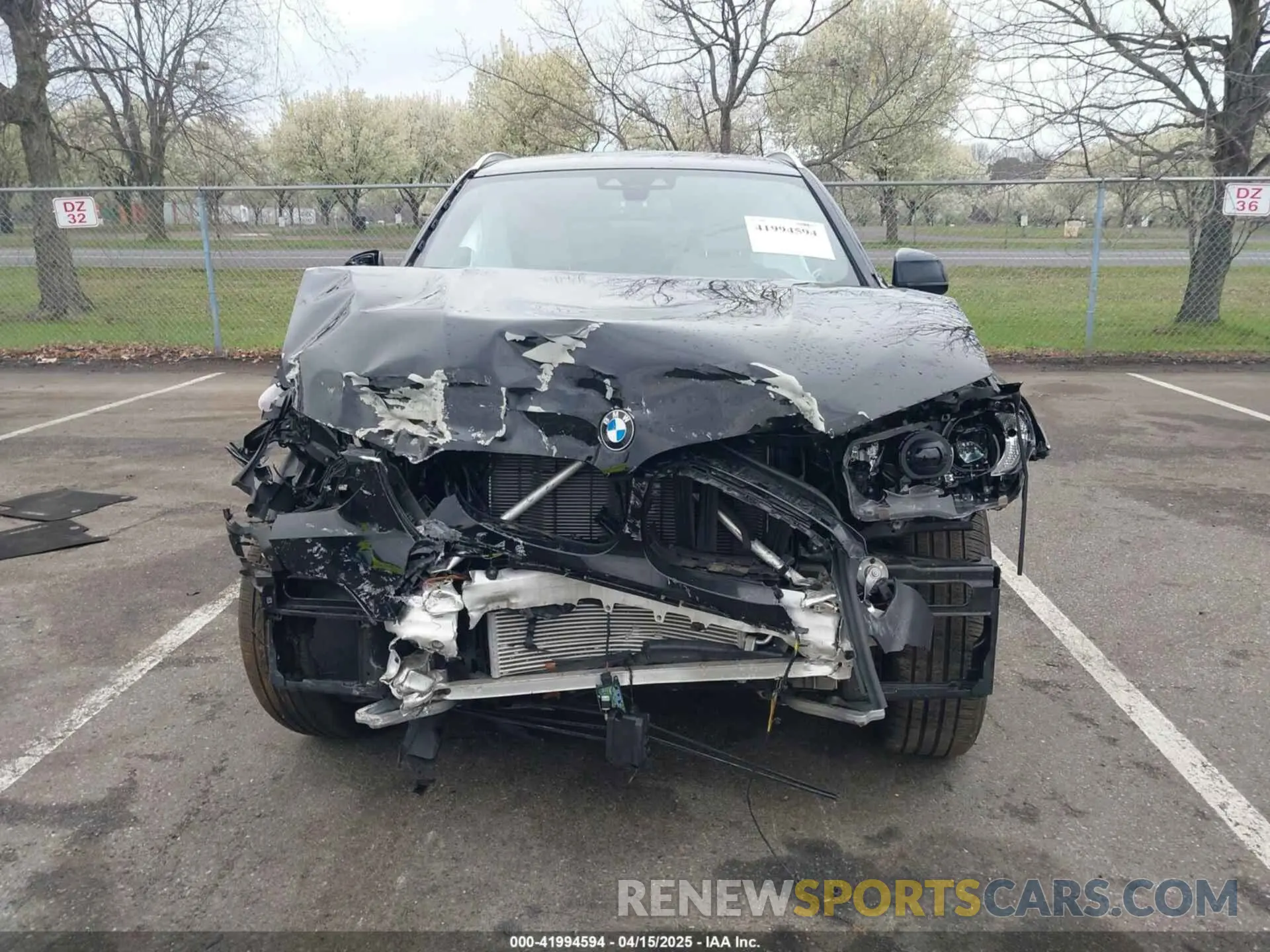 13 Photograph of a damaged car 5UXTY5C00M9F37677 BMW X3 2021