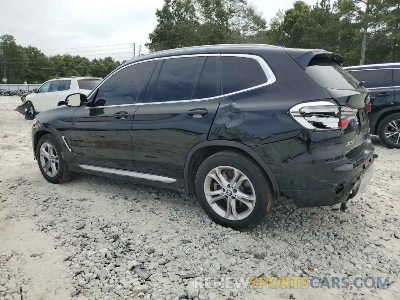 2 Фотография поврежденного автомобиля 5UXTY5C00M9F99211 BMW X3 2021