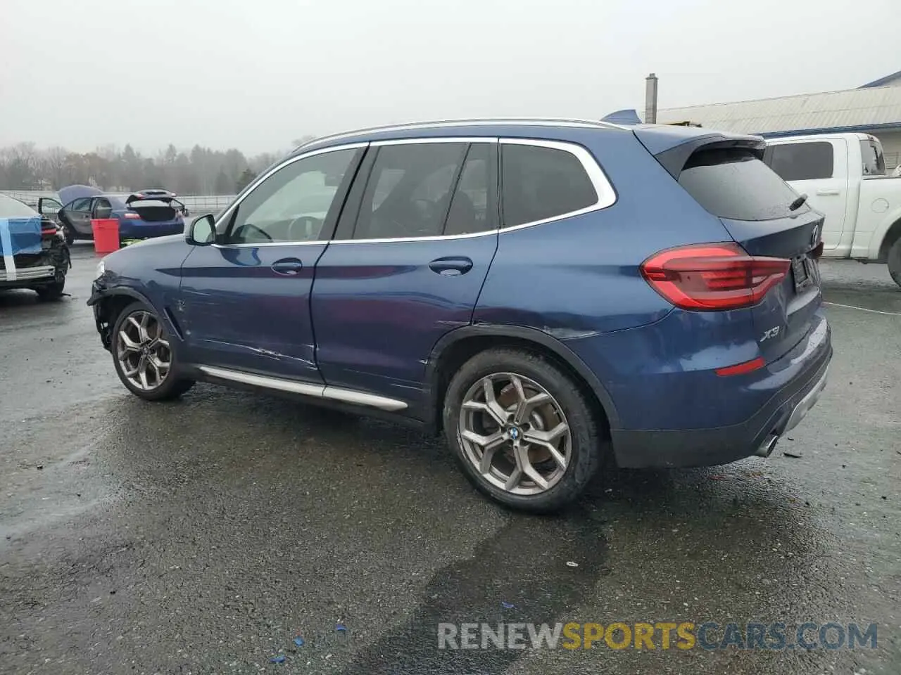 2 Фотография поврежденного автомобиля 5UXTY5C01M9H12745 BMW X3 2021