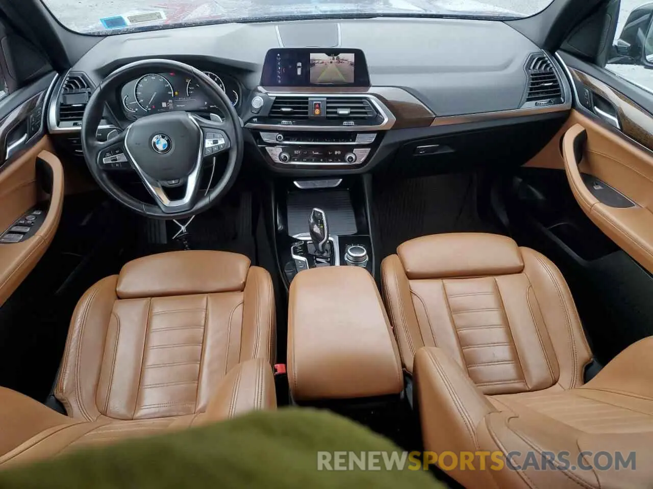 8 Фотография поврежденного автомобиля 5UXTY5C01M9H12745 BMW X3 2021