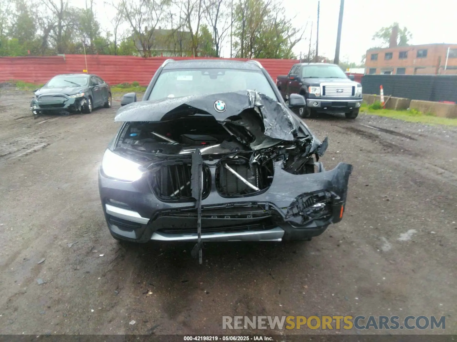 12 Photograph of a damaged car 5UXTY5C02M9D79732 BMW X3 2021