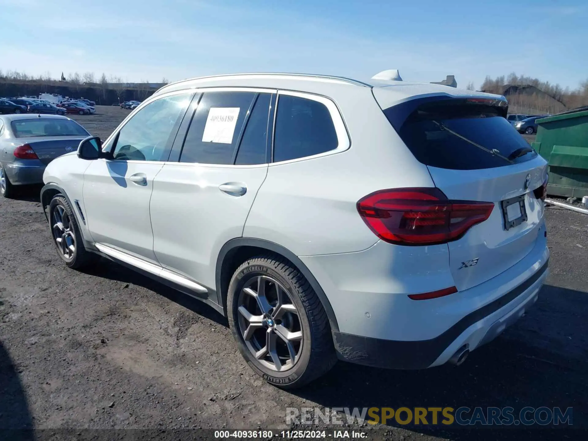 3 Фотография поврежденного автомобиля 5UXTY5C02M9D85515 BMW X3 2021