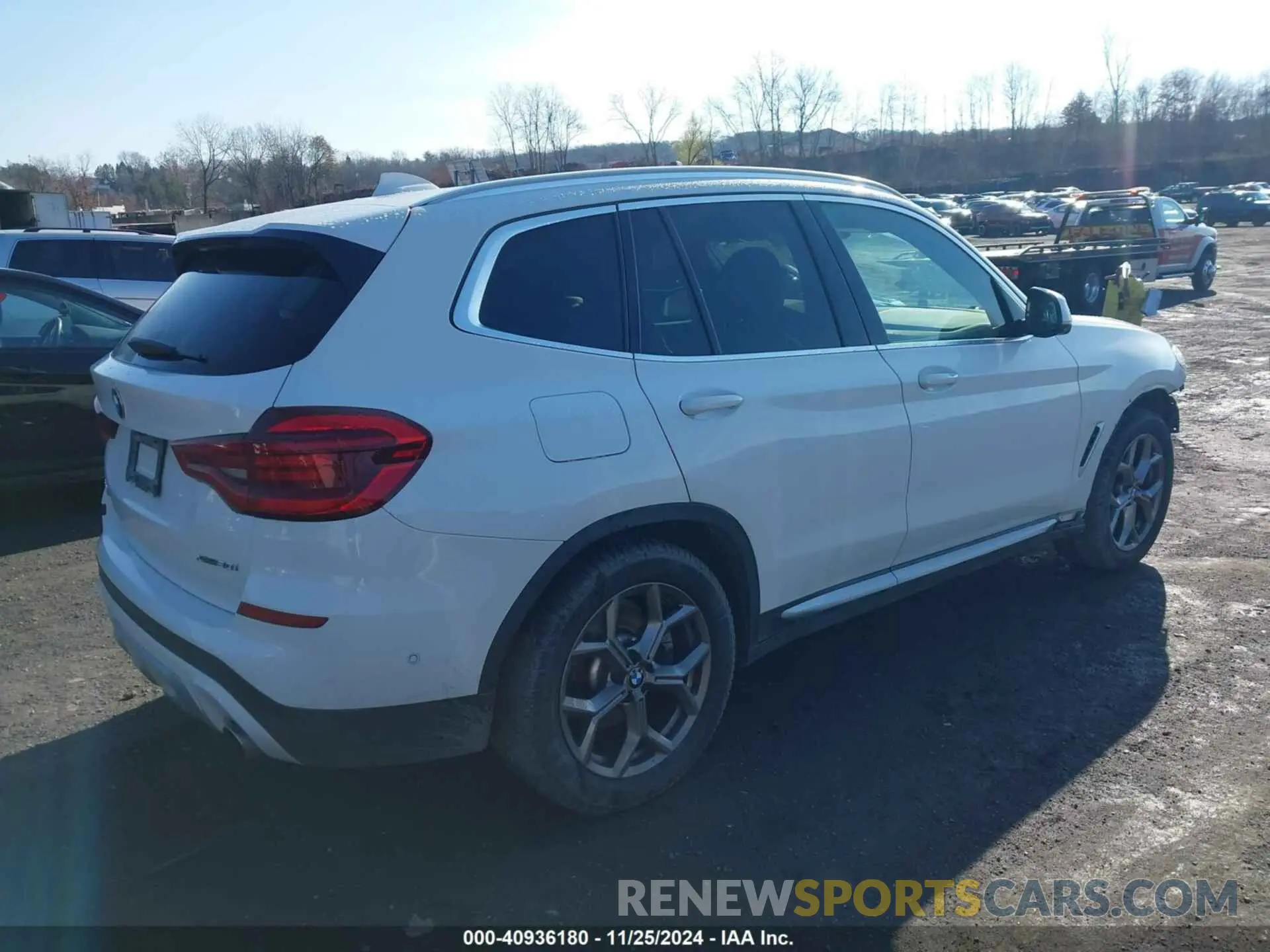 4 Фотография поврежденного автомобиля 5UXTY5C02M9D85515 BMW X3 2021
