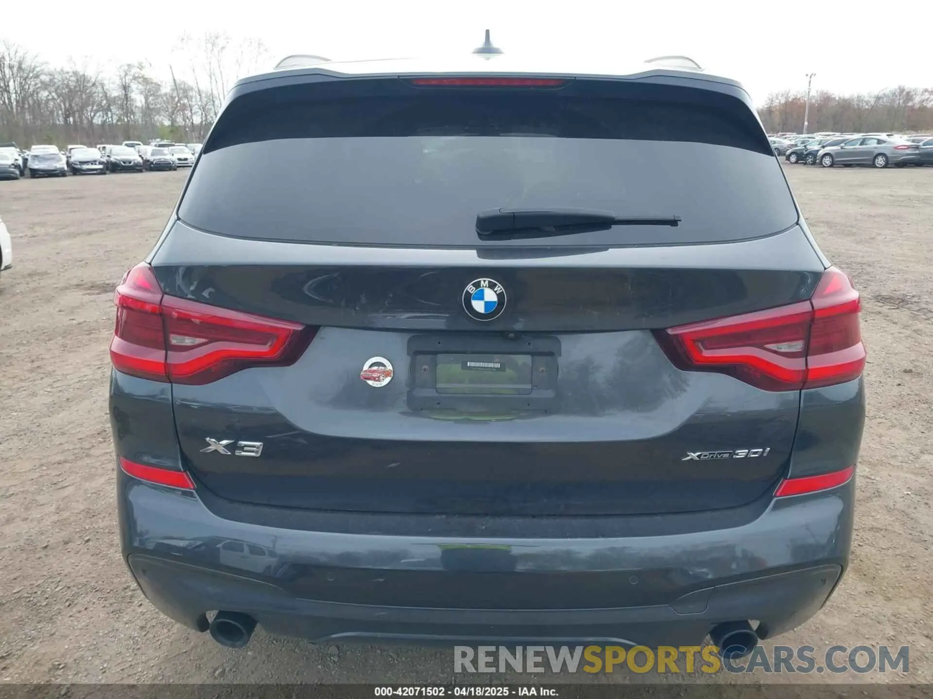 16 Фотография поврежденного автомобиля 5UXTY5C02M9E19758 BMW X3 2021