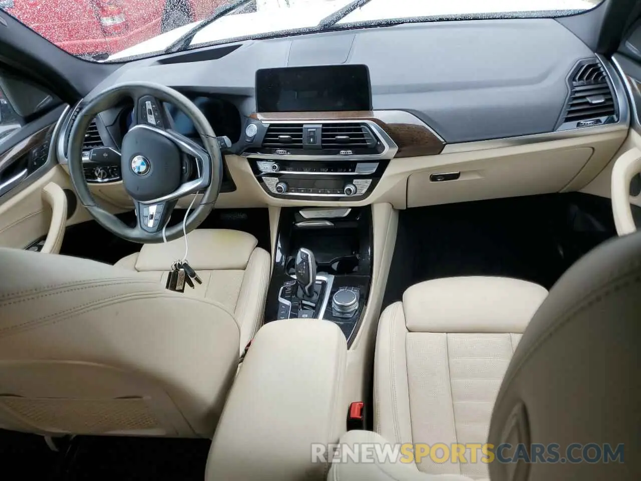 8 Photograph of a damaged car 5UXTY5C02M9E42599 BMW X3 2021