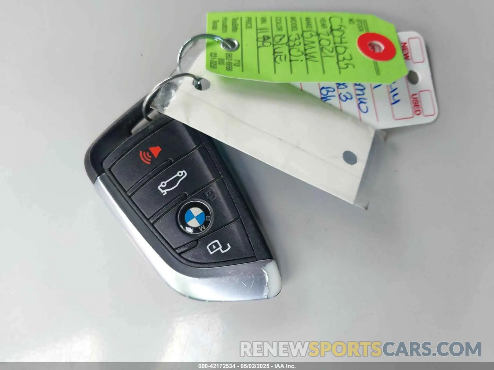 11 Фотография поврежденного автомобиля 5UXTY5C02M9G01198 BMW X3 2021