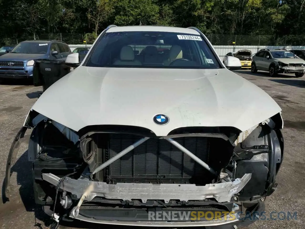 5 Photograph of a damaged car 5UXTY5C02M9G11570 BMW X3 2021