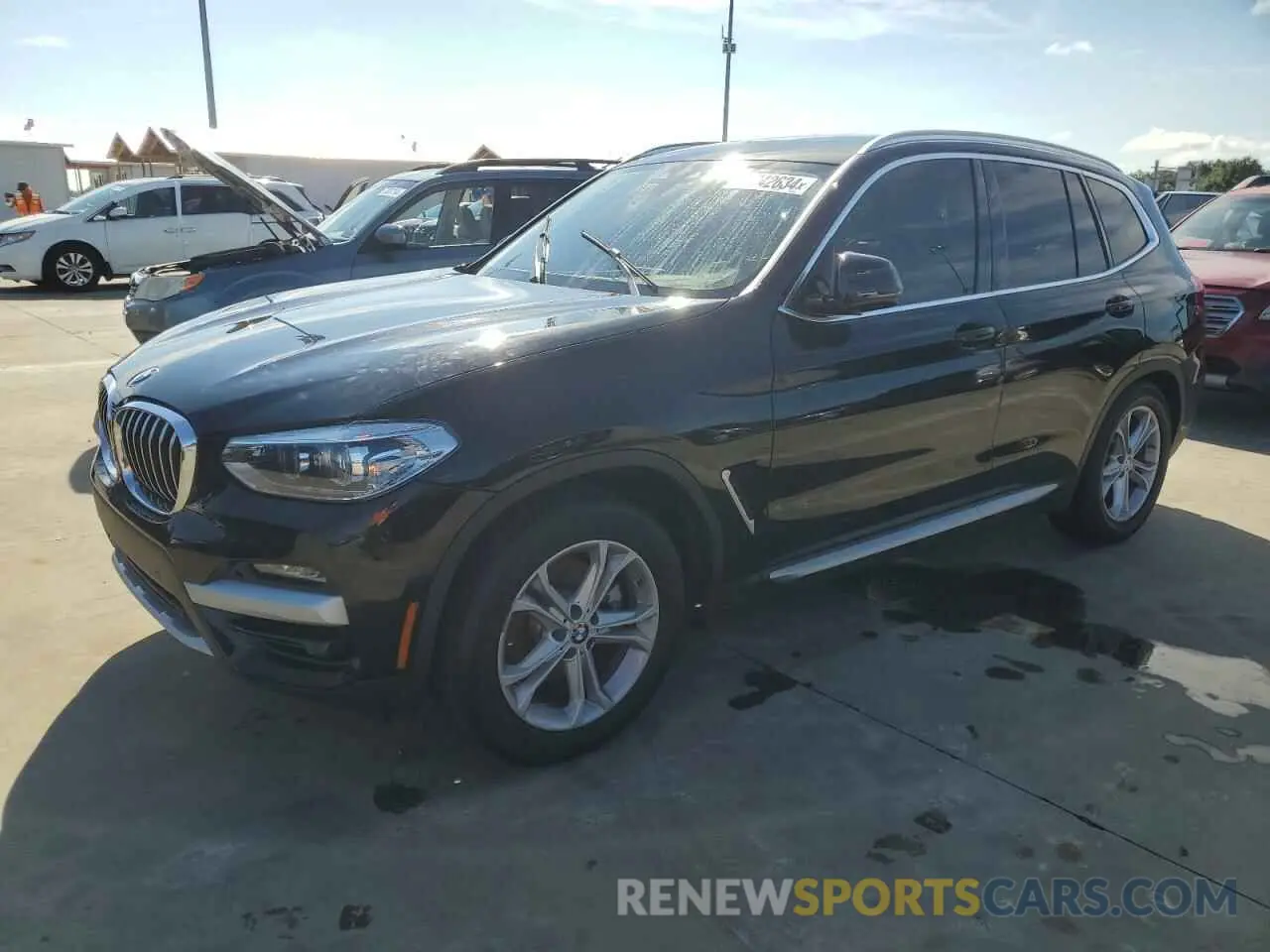 1 Photograph of a damaged car 5UXTY5C03M9E33247 BMW X3 2021