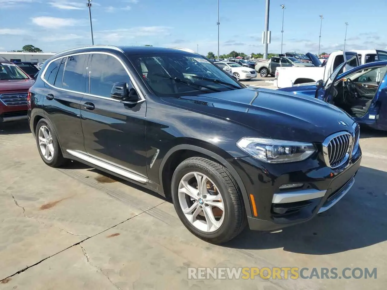 4 Photograph of a damaged car 5UXTY5C03M9E33247 BMW X3 2021