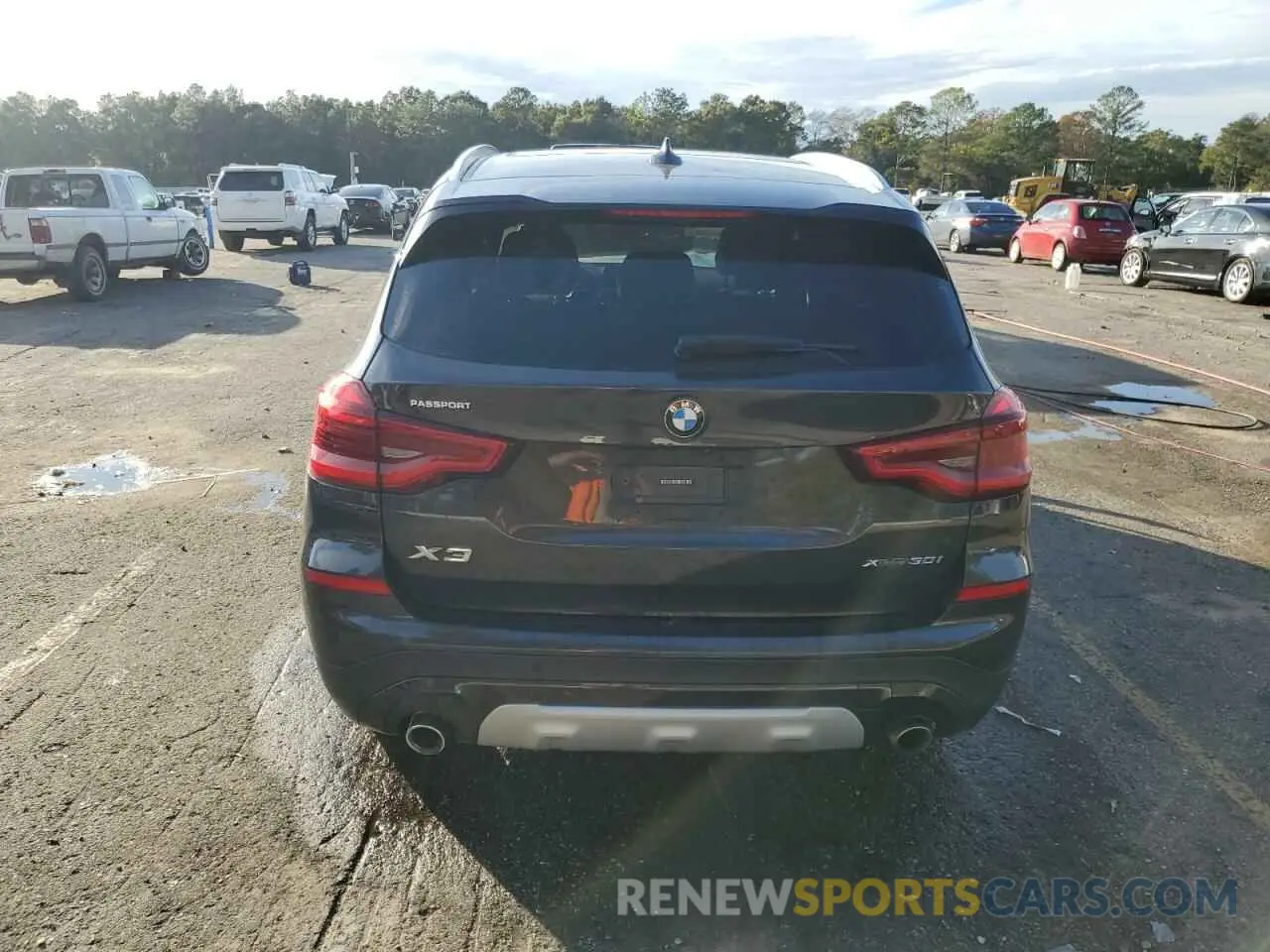 6 Photograph of a damaged car 5UXTY5C03M9F93936 BMW X3 2021