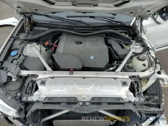 12 Photograph of a damaged car 5UXTY5C03M9H72722 BMW X3 2021