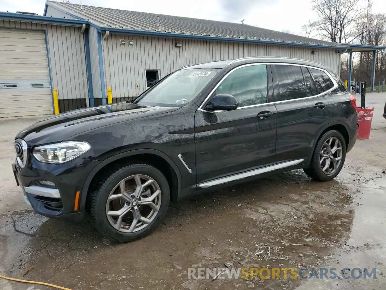 1 Фотография поврежденного автомобиля 5UXTY5C04M9F11244 BMW X3 2021