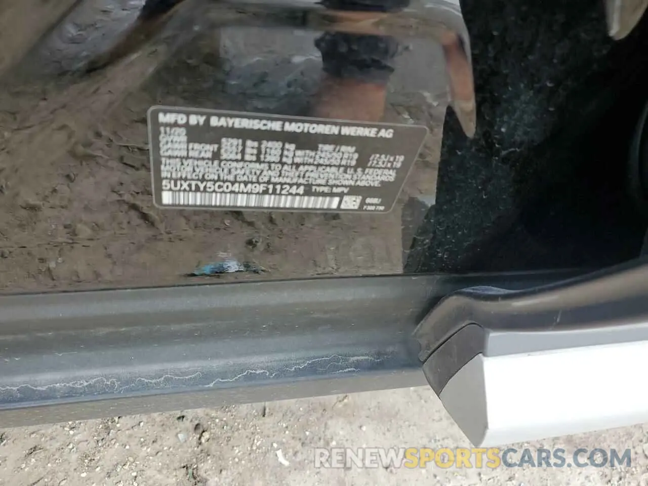 13 Фотография поврежденного автомобиля 5UXTY5C04M9F11244 BMW X3 2021