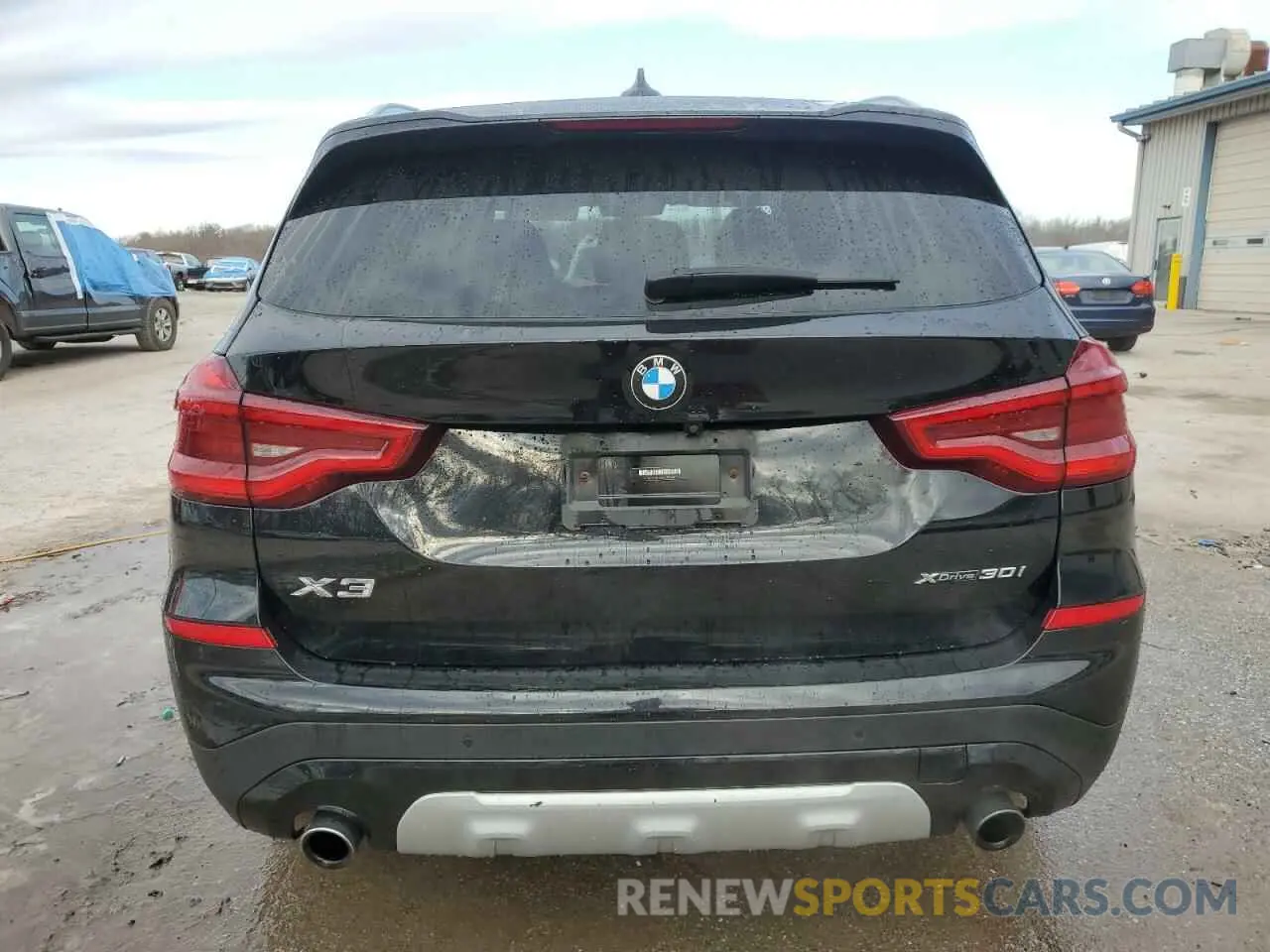 6 Фотография поврежденного автомобиля 5UXTY5C04M9F11244 BMW X3 2021