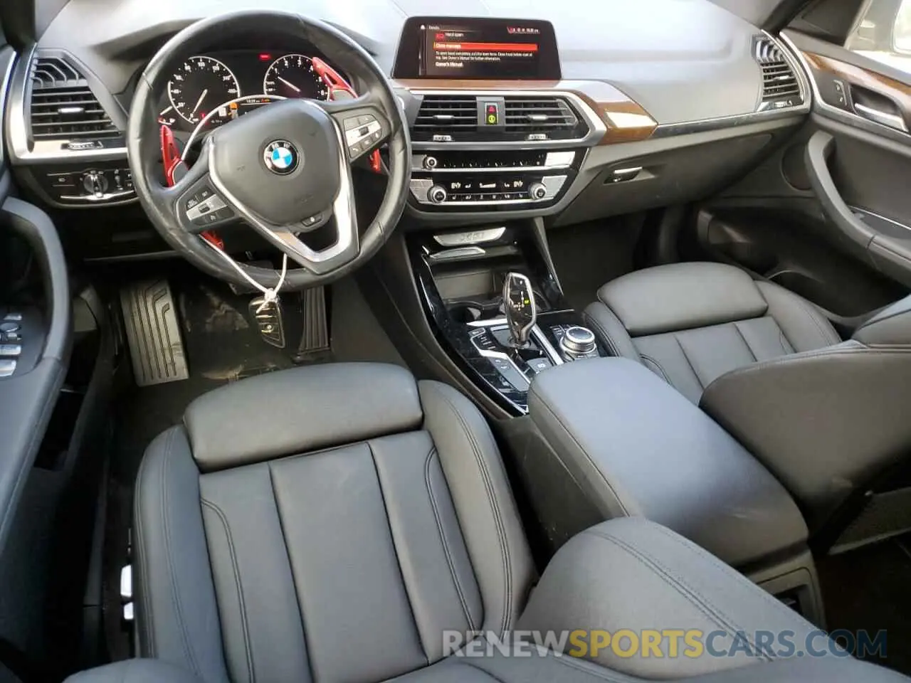 8 Фотография поврежденного автомобиля 5UXTY5C04M9F11244 BMW X3 2021