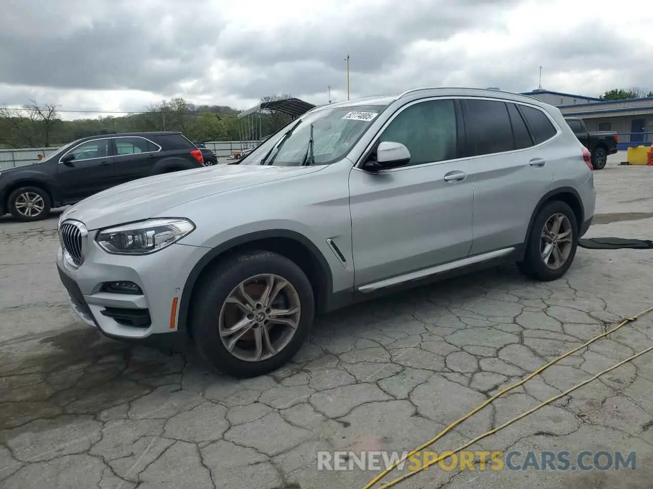 1 Photograph of a damaged car 5UXTY5C04M9F88079 BMW X3 2021