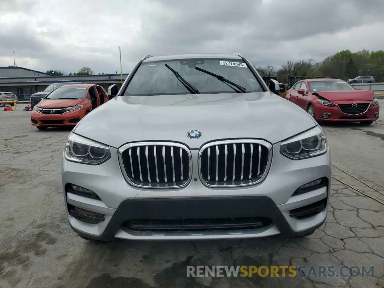 5 Photograph of a damaged car 5UXTY5C04M9F88079 BMW X3 2021