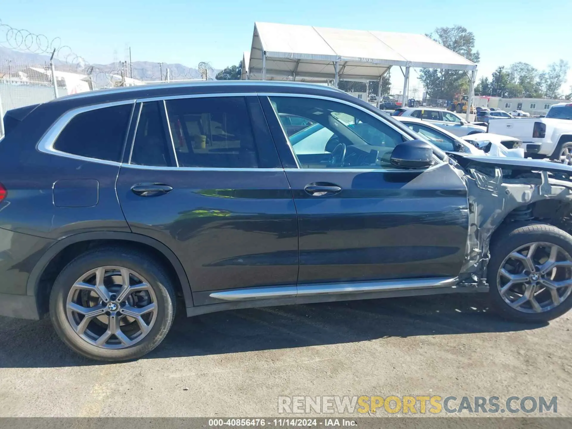 14 Photograph of a damaged car 5UXTY5C05M9846123 BMW X3 2021